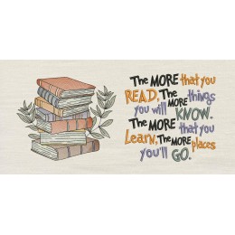 Books with the more that you read Reading Pillow