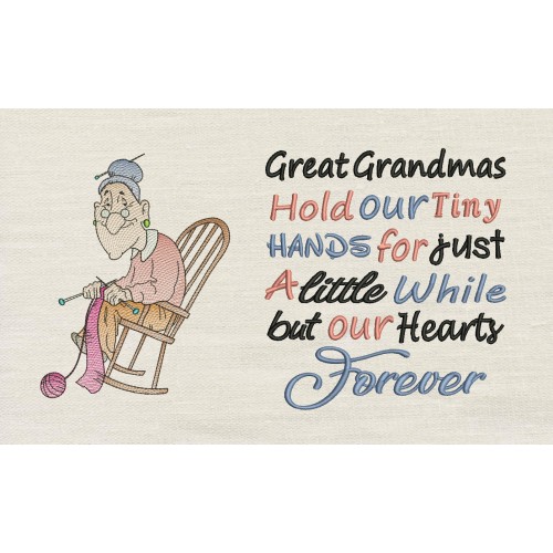 Great Grandmas with Grandma Reading Pillow