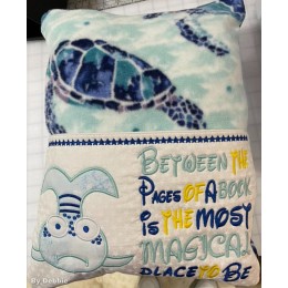 Pout Pout Fish Between The Pages Reading Pillow