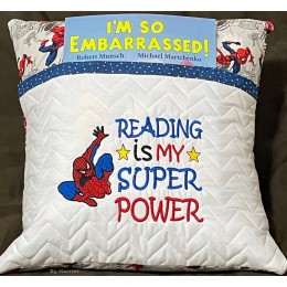 Spiderman with Reading is My Superpower