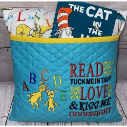 Ichabod and Izzy read me a story reading pillow