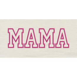 Mama embroidery design Mama embroidery design
