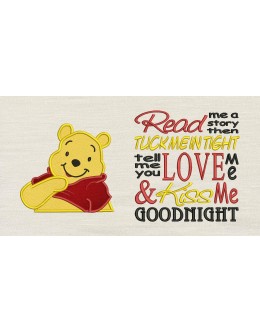 Winnie the Pooh with Read me Reading Pillow