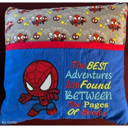Baby Spiderman the best Reading Pillow