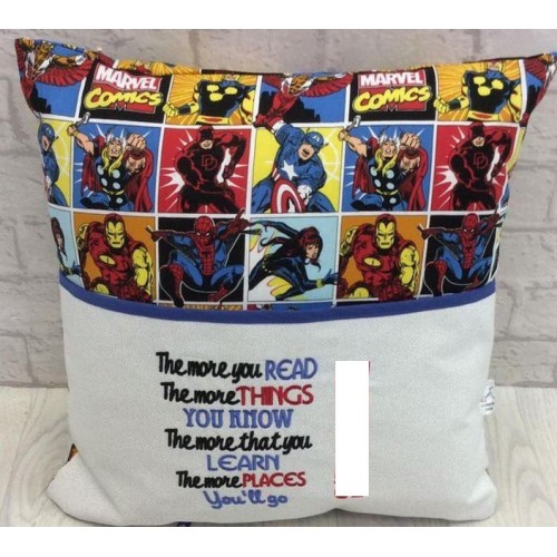 The more you read embroidery design