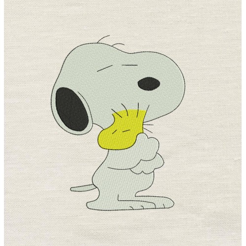 Snoopy embroidery design