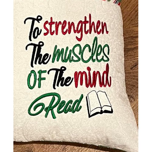 To strengthen embroidery design