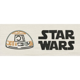 BB8 Head With Star Wars Name Reading Pillow
