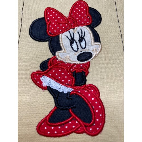 Minnie mouse embroidery design