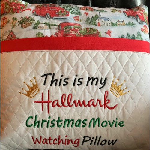 This is my hallmark pillow embroidery design