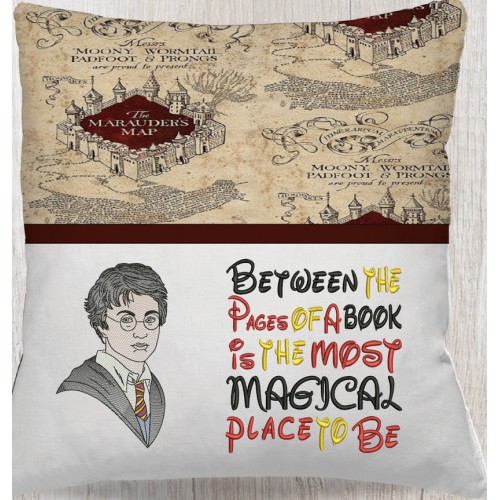 Harry potter with Between the Pages Reading Pillow