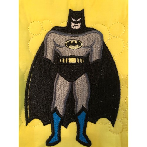 Batman embroidery design