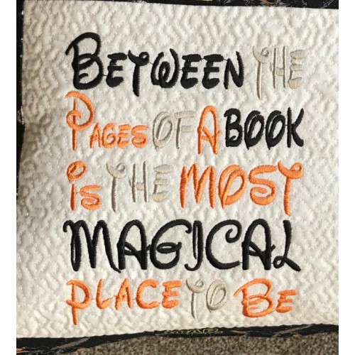 Between the Pages embroidery design