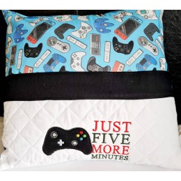 Just five with Video Game Reading Pillow