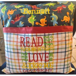 Read me a story embroidery design