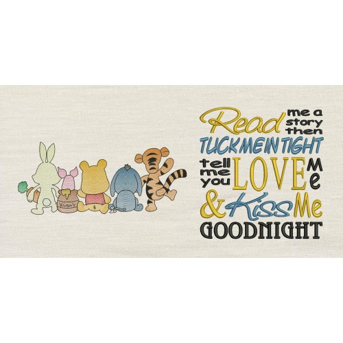 Animal friends with Read me a story Reading Pillow
