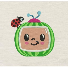 Cocomelon embroidery design