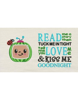 Cocomelon with Read me a story Reading Pillow