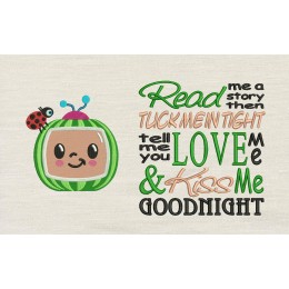Cocomelon with Read me a story Reading Pillow