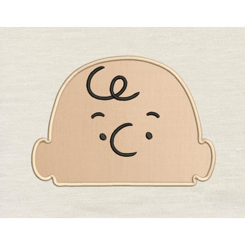 Charlie Brown embroidery design