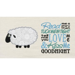 Sheep with Read me a story Reading Pillow