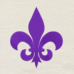 Fleur De Lis embroidery design