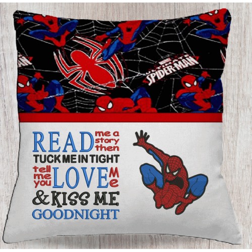 Spiderman with read me a story Reading Pillow Spiderman with read me a story Reading Pillow