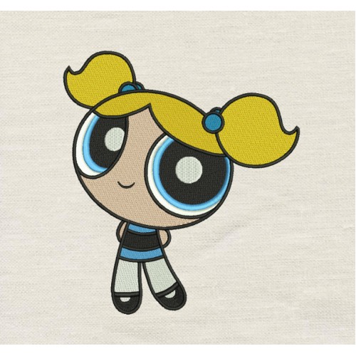Bubbles embroidery design