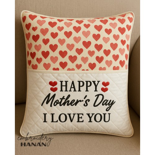 Happy Mother's Day embroidery design 