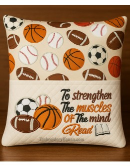 Balls with To strengthen Reading Pillow