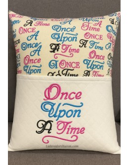 Once Upon a Time embroidery design