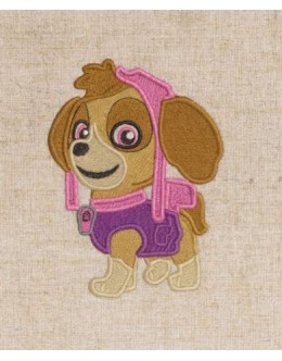 Skye Paw Patrol Embroidery Design 3 Sizes