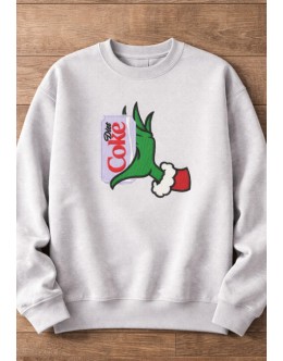 Grinch Coke Diet embroidery design Grinch Coke Diet embroidery design