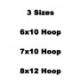 Baby bibs in the hoop embroidery design