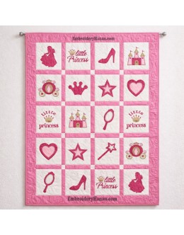 Princess Embroidery Designs Set 11 Designs