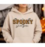 Spooky Season Halloween Embroidery Design