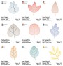9 Fall Leaves Embroidery Designs Bundle – $5