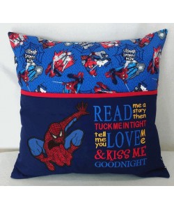 spiderman v4 embroidery read me a story