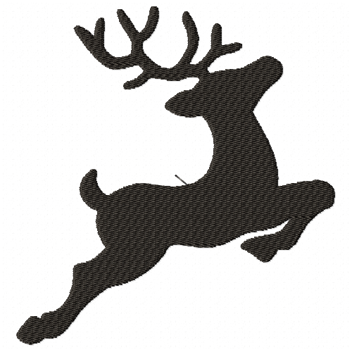 Reindeer embroidery design