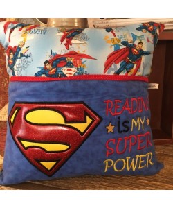 Superman logo Reading is My Super power