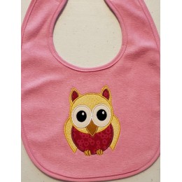 owl applique embroidery design