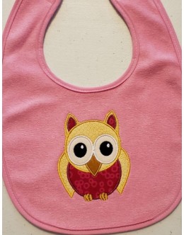 owl applique embroidery design