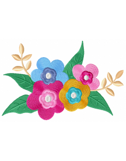 Flowers Embroidery design