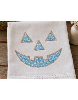 Halloween Jack O Lantern Embroidery Design 3 Sizes Halloween Jack O Lantern Embroidery Design 3 Sizes