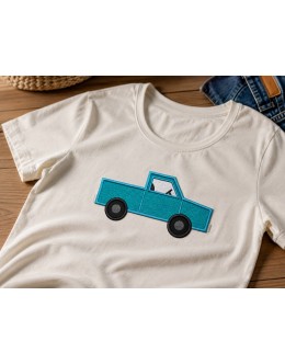 Pickup Truck Applique Embroidery Design 3 Sizes Pickup Truck Applique Embroidery Design 3 Sizes