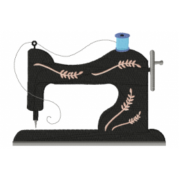 Sewing machine embroidery design